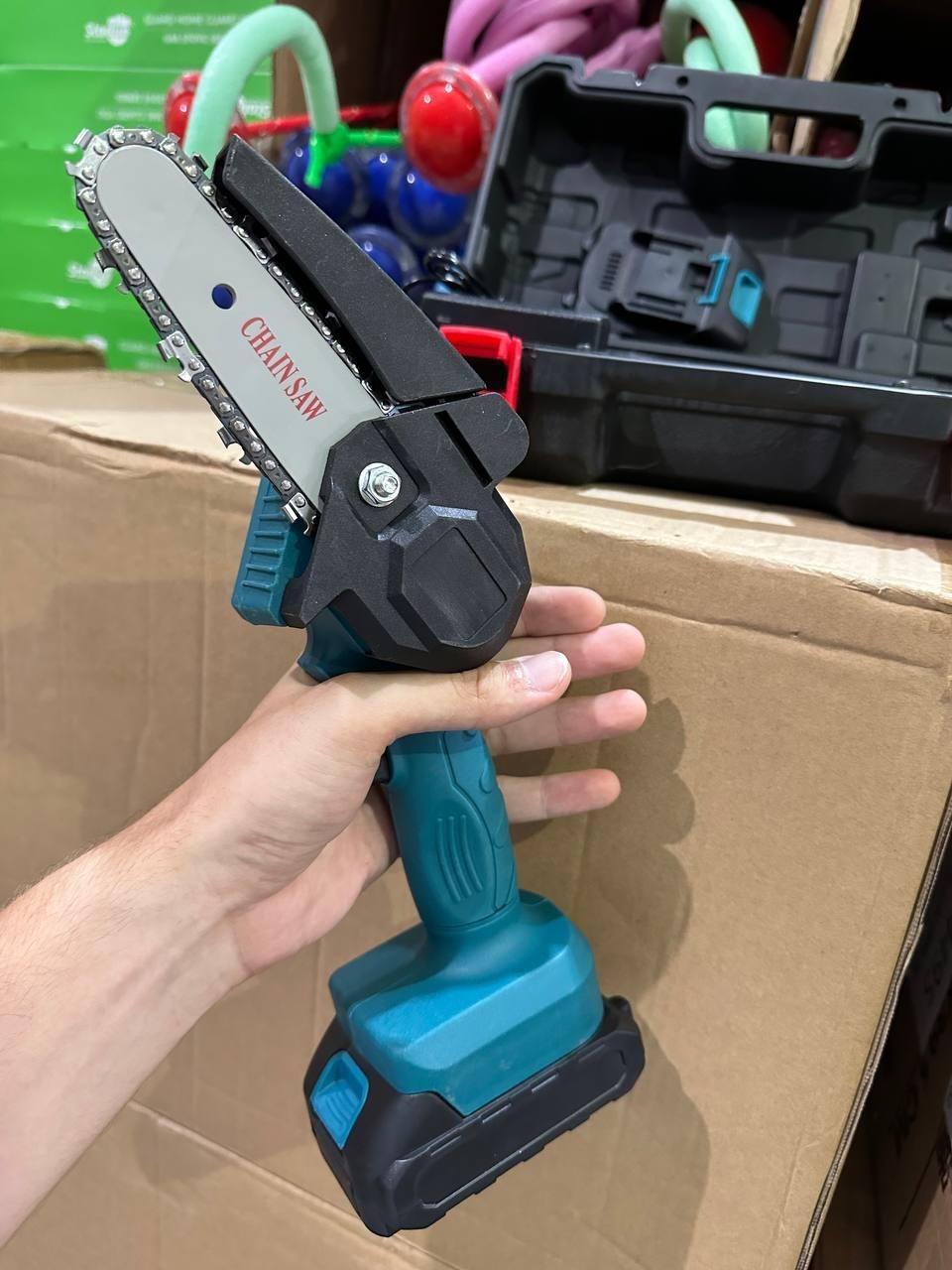 Пила-міні Supretto з двома акумуляторами в кейсі 38 В - фото 7