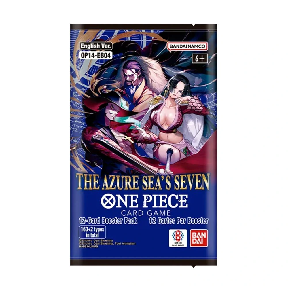 Бустер-пак Bandai One Piece Card Game: The Azure Sea's Seven OP14-EB04 японская версия (OPC-JAP-OP14-PACK)