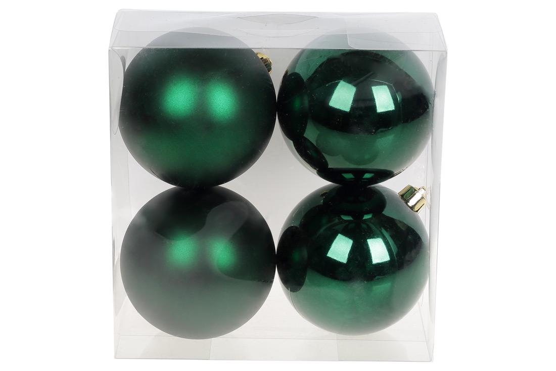 Набор елочных шаров BonaDi D-8 см 4 шт. (147-997)