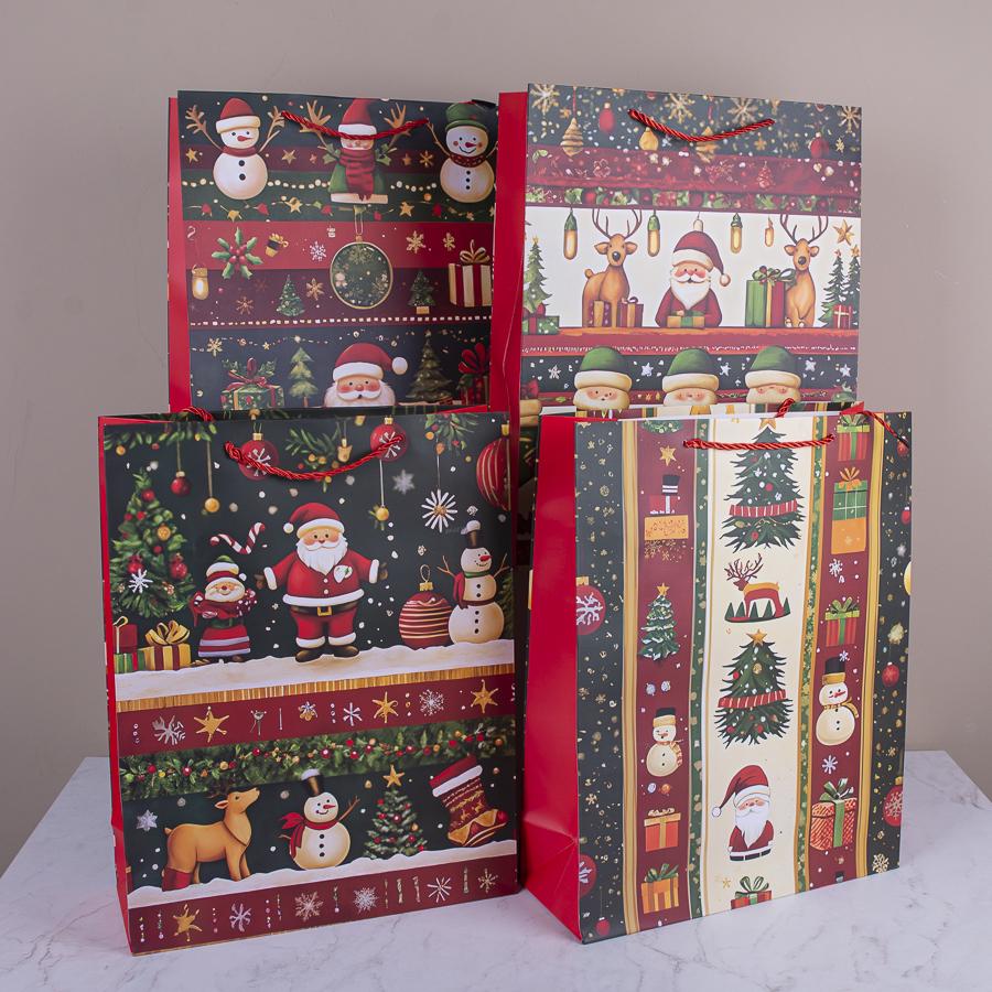 Подарочный пакет Бант L 40x31x12 см (1351-55)