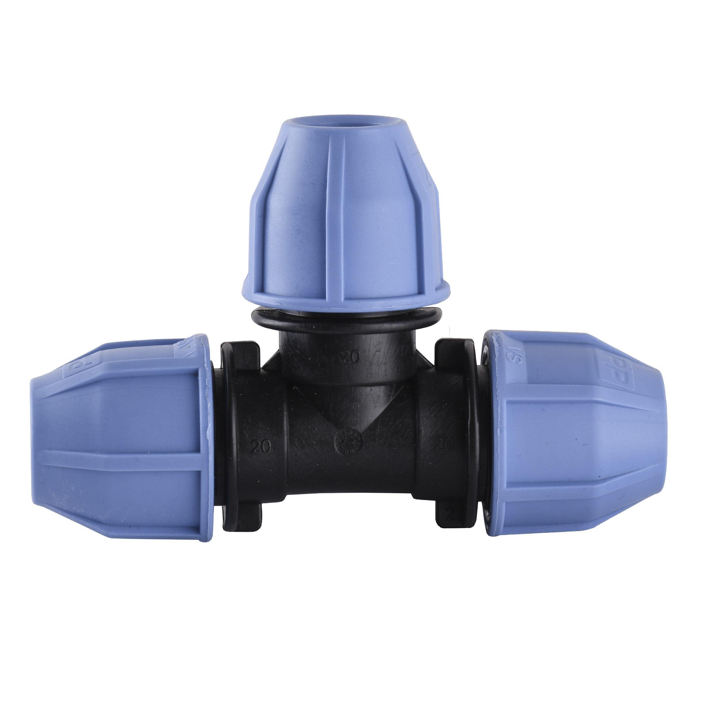 Тройник ПНД Vsplast 3001 20х20х20 мм (GSR-000005413)