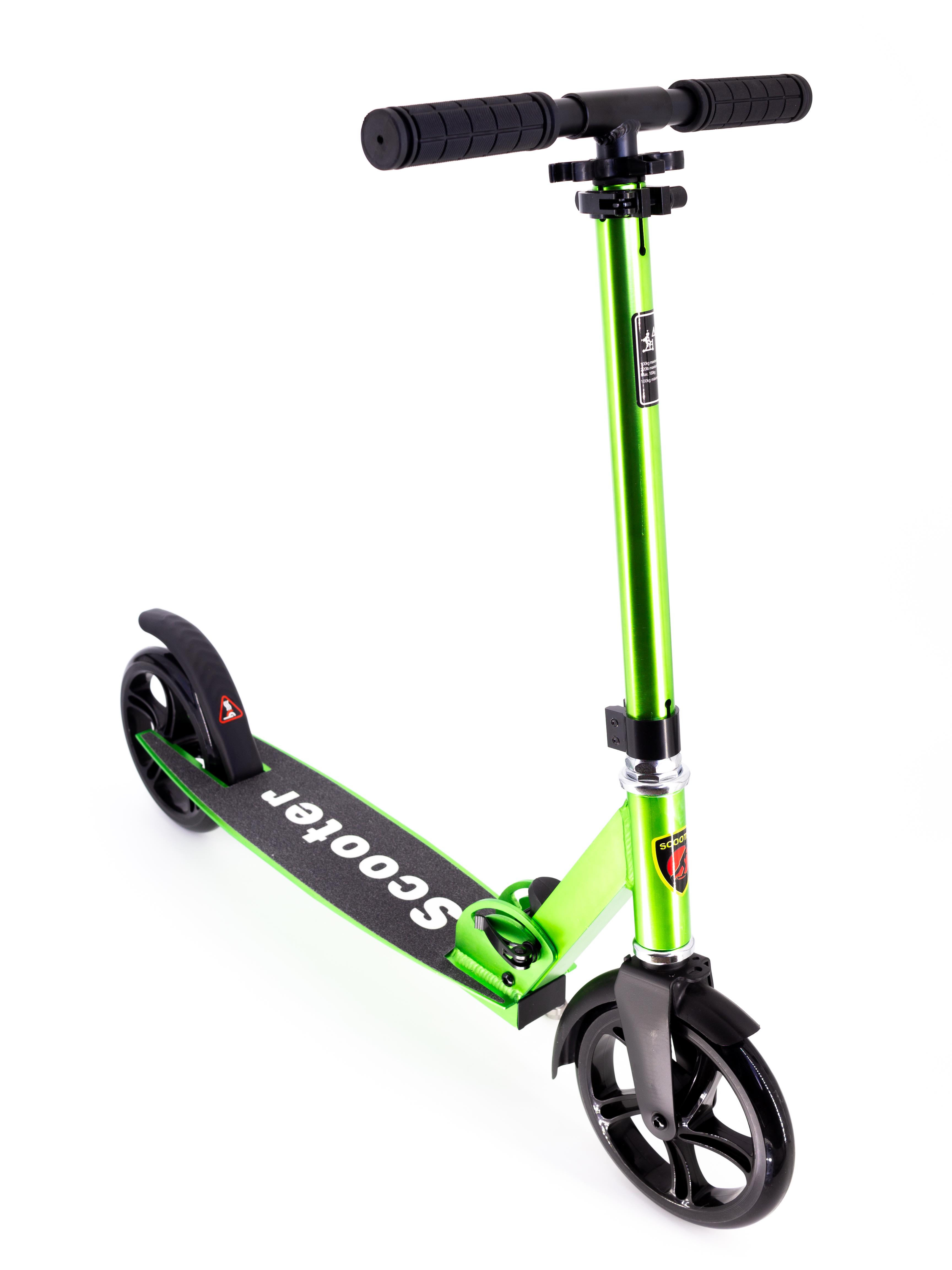 Самокат на больших колесах Scooter 109-C3 Зеленый (7562421) Самокат на больших колесах Scooter 109-C3 Зеленый (7562421)