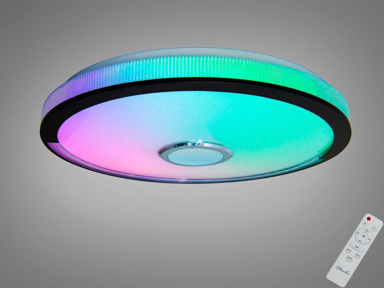 Смарт-люстра Diasha RGB 80Вт с MP3 Белый (2989250637)