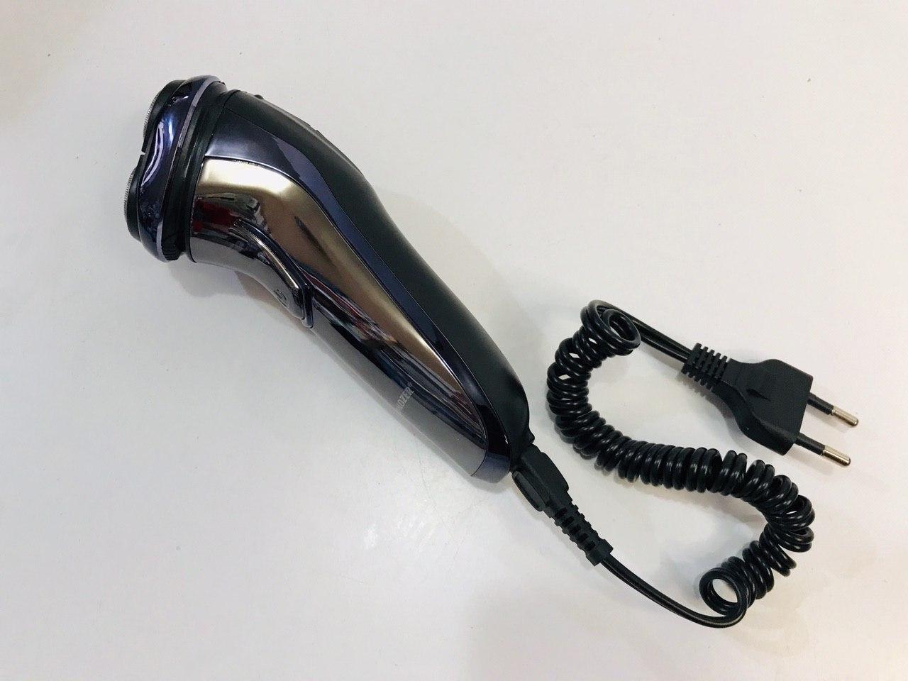 Электрическая мужская бритва для бороды ProMozer 1152 роторная аккумуляторная