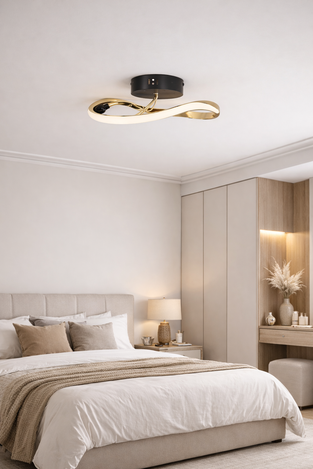 Люстра Nova Curve LED тепле світло 12W (20149/1)