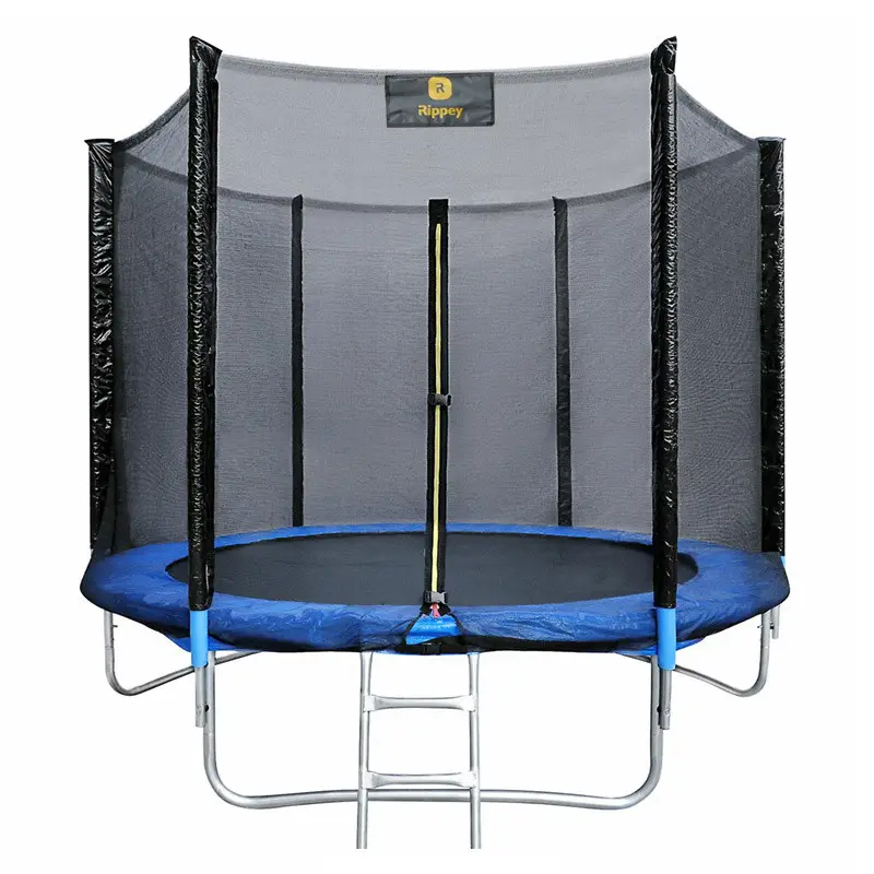 Батут для дома Rippey ZUMA d 2440 мм 8FT Black/Blue N - фото 1