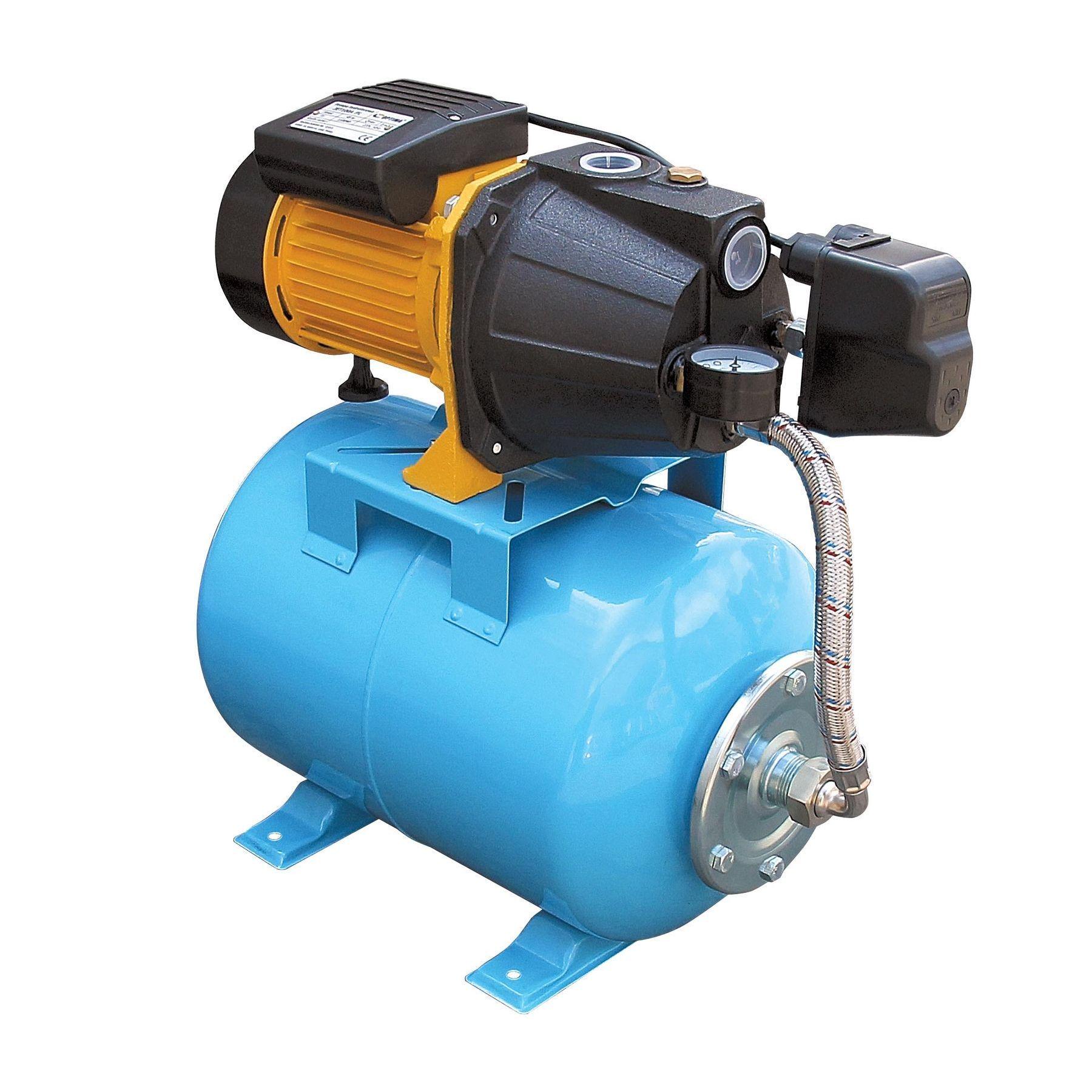 Насосная станция Optima JET100A-PL-24 Эконом 1,1 кВт чавун короткий пластиковое колесо