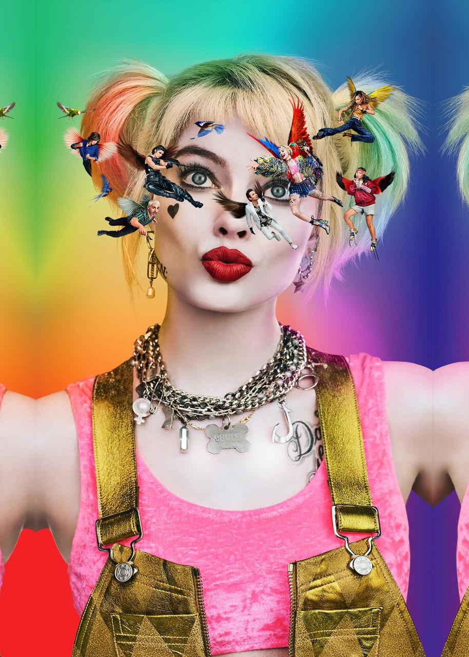 Картина GeekLand Хищные птицы Харли Квинн постер Birds of Prey BOP 10.05)