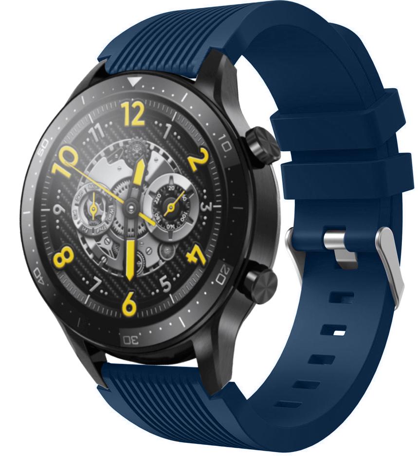 Ремінець Line для Realme Watch S Pro (22мм) Dark Blue (22614-5D) Ремінець Line для Realme Watch S Pro (22мм) Dark Blue (22614-5D)