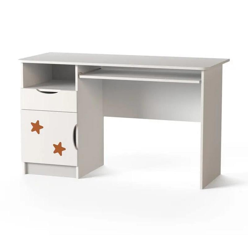 Стол Viorina-Deko MDF FLY Звезды ламинированная ДСП/МДФ Белый (44571)