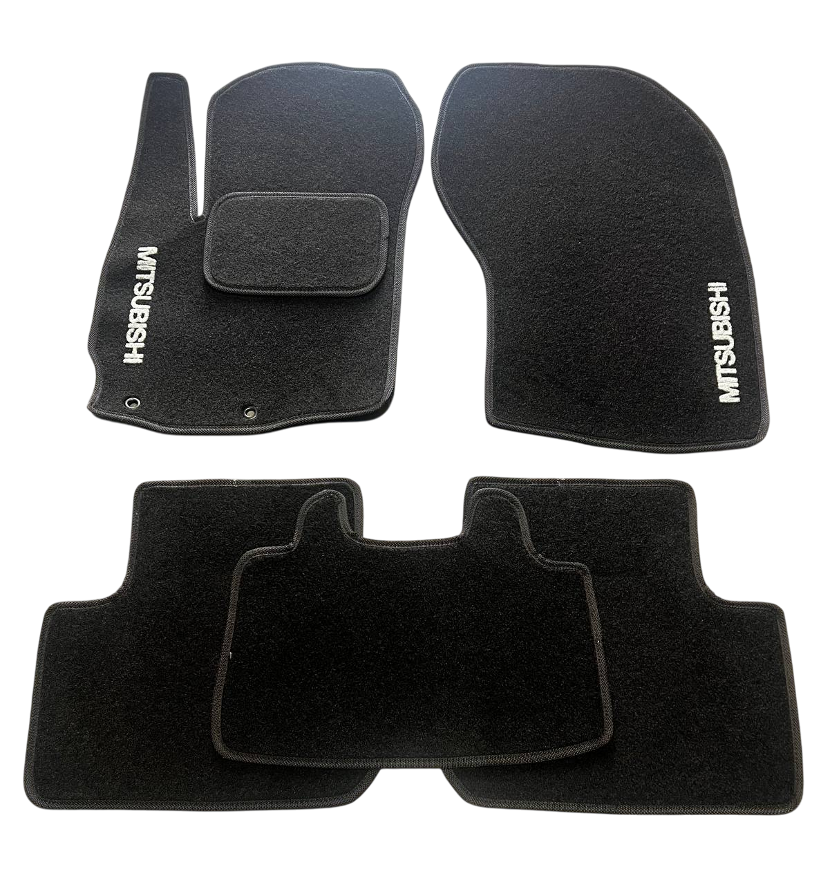 Коврики в салон ворсовые для Mitsubishi Outlander 4 2021- 5 шт. Черный (27326932)