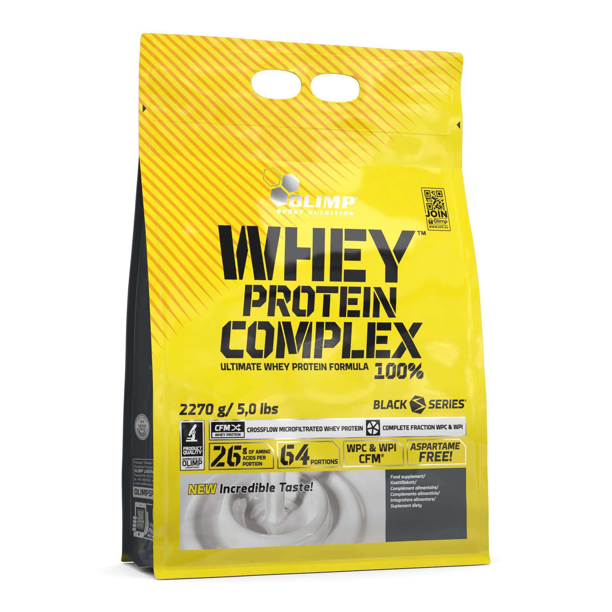 Протеин Olimp Whey Protein Complex 100% шоколад-карамель 2270 г
