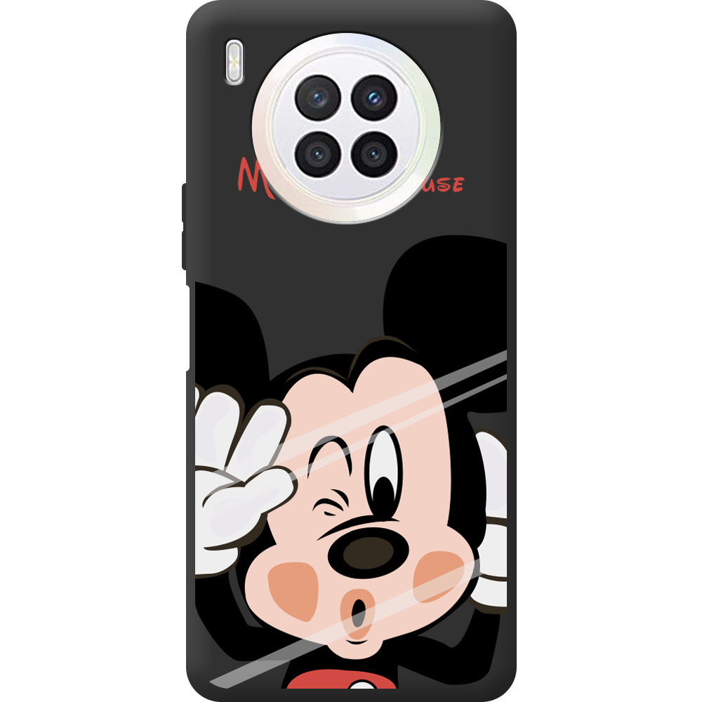 Чехол BoxFace Huawei Nova 8i Mister M Черный силикон (43692-cc58-44633)