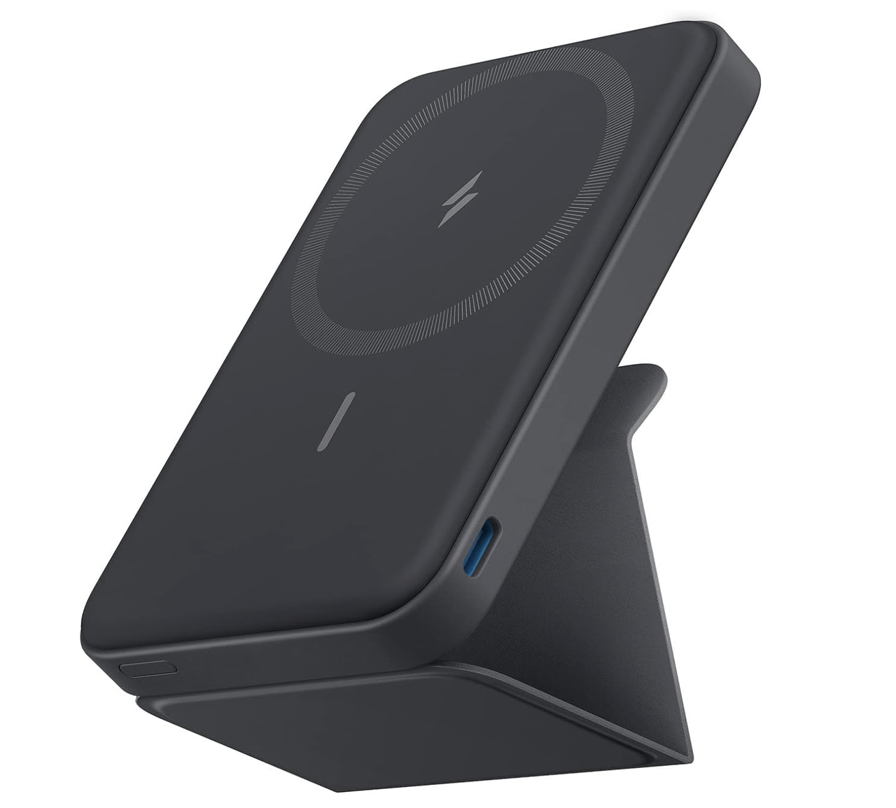 Магнитная батарея с подставкой Anker 622 Magnetic Magsafe Powerbank 5000mAh iPhone 16/16 Pro/16 Pro Max iPhone 15/14/13/12 Series - Black
