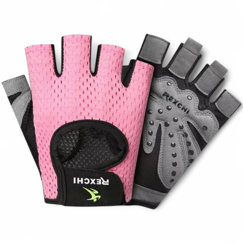 Рукавички для спорту GDragon Sport без пальців Рожевий (66_12_L2) - фото 1