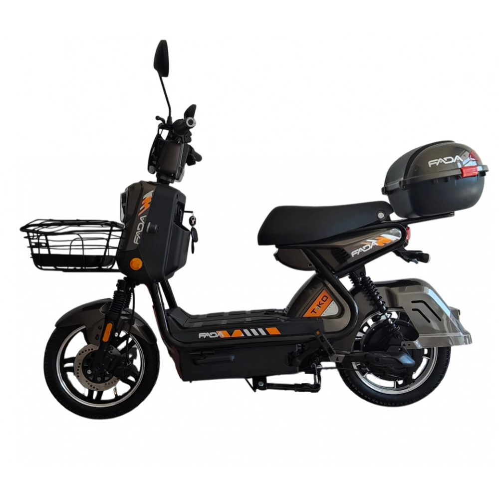 Электровелосипед FADA TiKO 800W Коричневый - фото 2 Электровелосипед FADA TiKO 800W Коричневый - фото 2