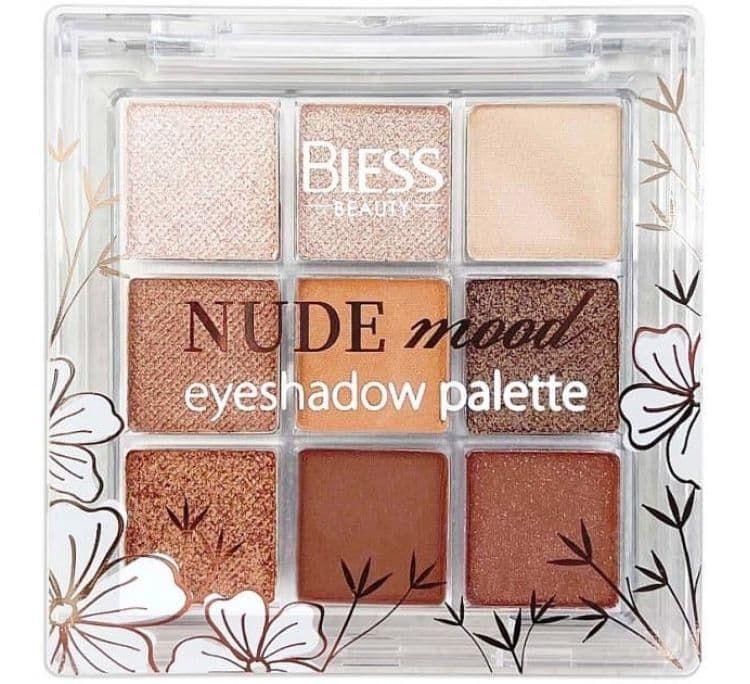 Тіні для повік Bless Beauty Nude Mood 02 9 відтінків (5900960029026)