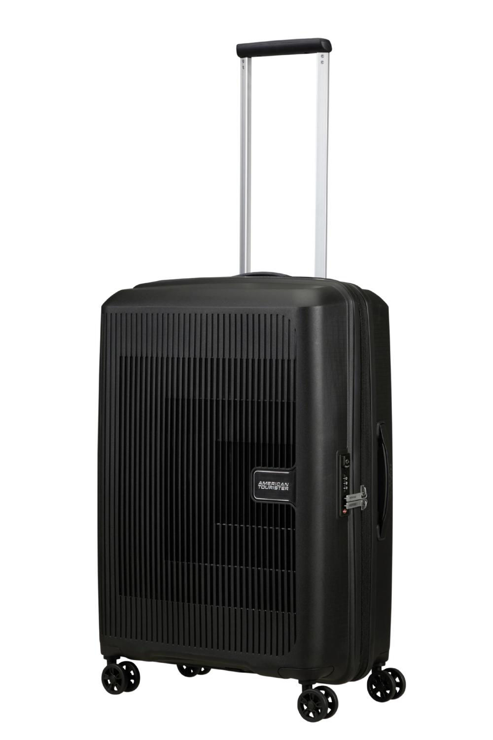 Чемодан American Tourister AEROSTEP 67x46x26/29 см Черный (MD8*09002) - фото 11