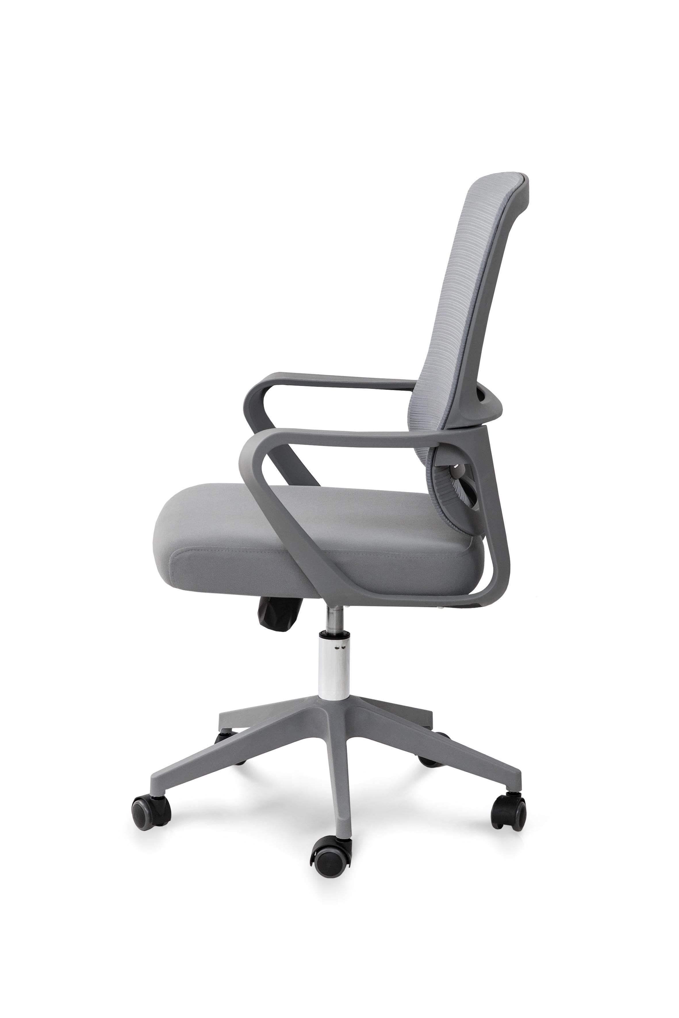 Офисное кресло Мікс Меблі Бит 500x1000x500 мм Серый (GAА0057062) - фото 3