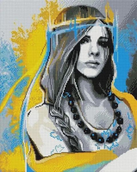 Алмазна мозаїка Українка 40х50 см (1877123110) Алмазна мозаїка Українка 40х50 см (1877123110)