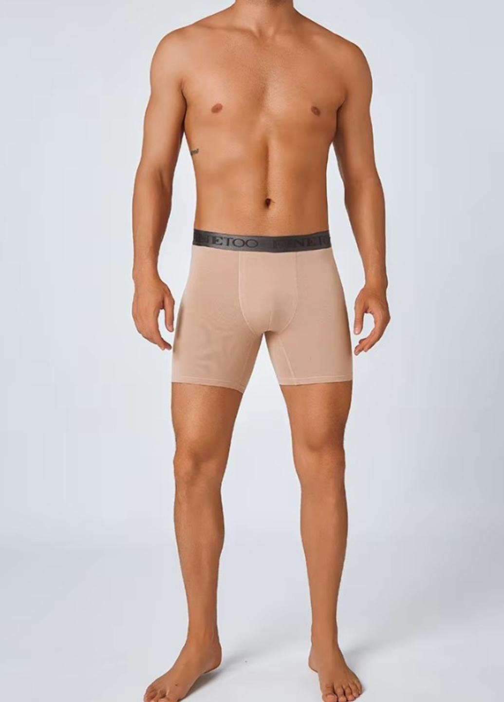 Трусы мужские хлопчатобумажные Extra Comfort Plus Бежевый (1671-52-01) - фото 4