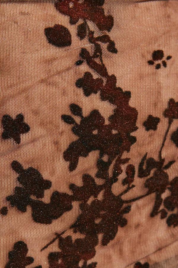 Костюм Misspap спідниця/топ сітка Прозорий/Коричневий (29550427) - фото 5 Костюм Misspap спідниця/топ сітка Прозорий/Коричневий (29550427) - фото 5