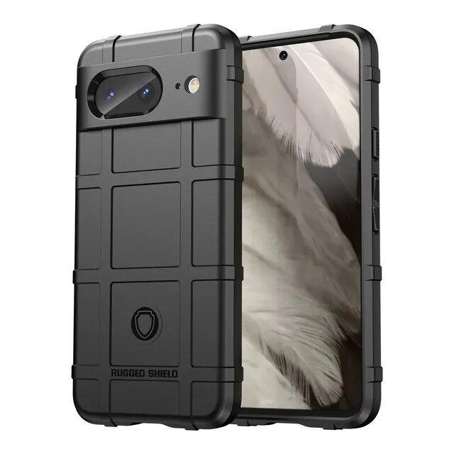 Чехол Lenuo Rugged Shield для Google Pixel 8 (черный)