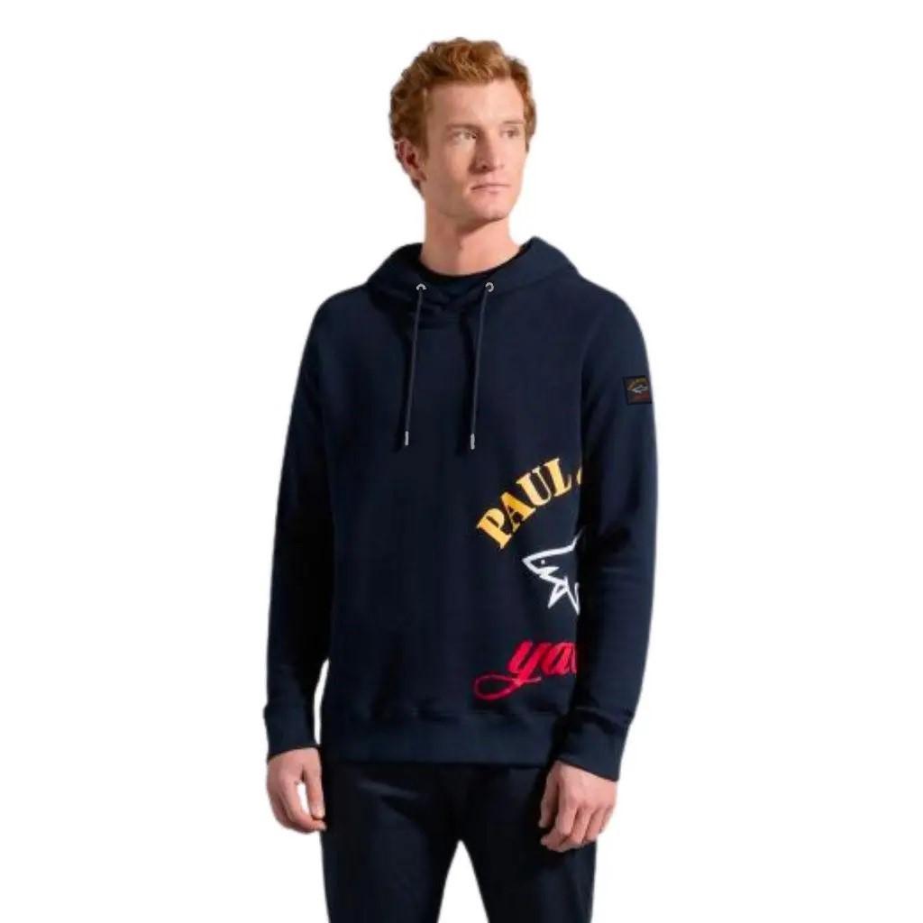 Худі чоловіче Paul & Shark PS-7528 Dark Navy XL - фото 2