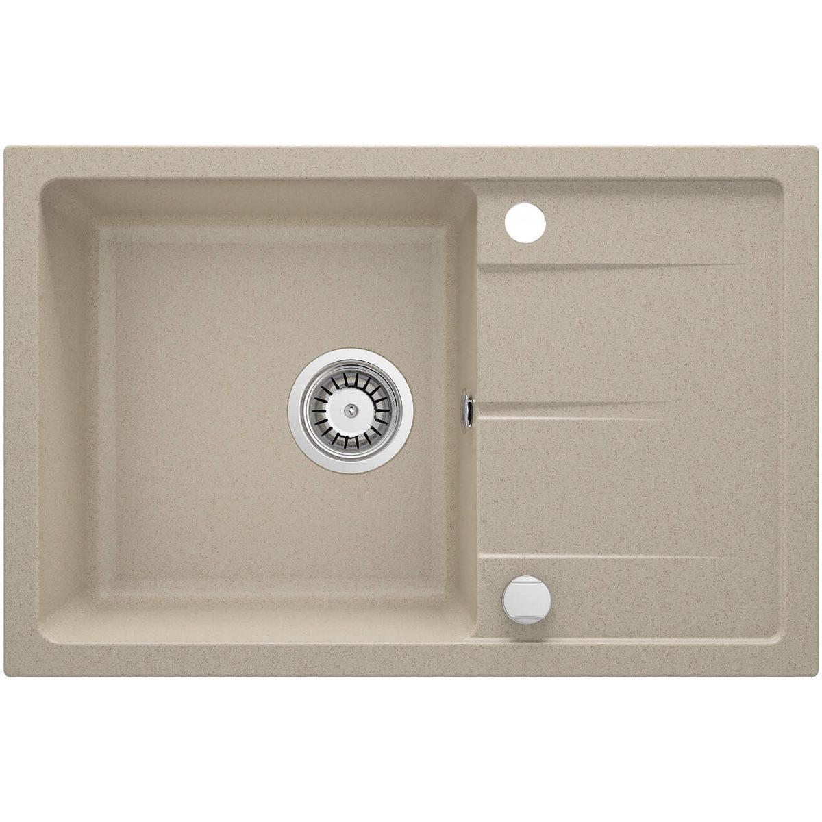 Мойка кухонная Deante ZRD_7113 гранитная прямоугольная 670x440 мм Бежевый (25965125)