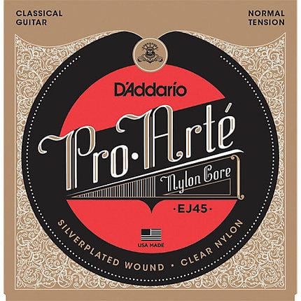 Струни для класичної гітари D’addario EJ45 28-43 pro-arte normal tension