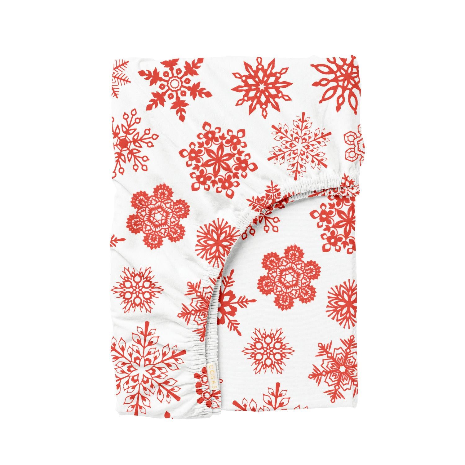 Простирадло на гумці Cosas SNOWFLAKES фланель 160х200х30 см (4822052473450)