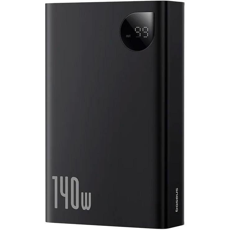 Зовнішній акумулятор Baseus Adaman Digital Display 24000 mAh 140W Black (P10021508113-00) - фото 2