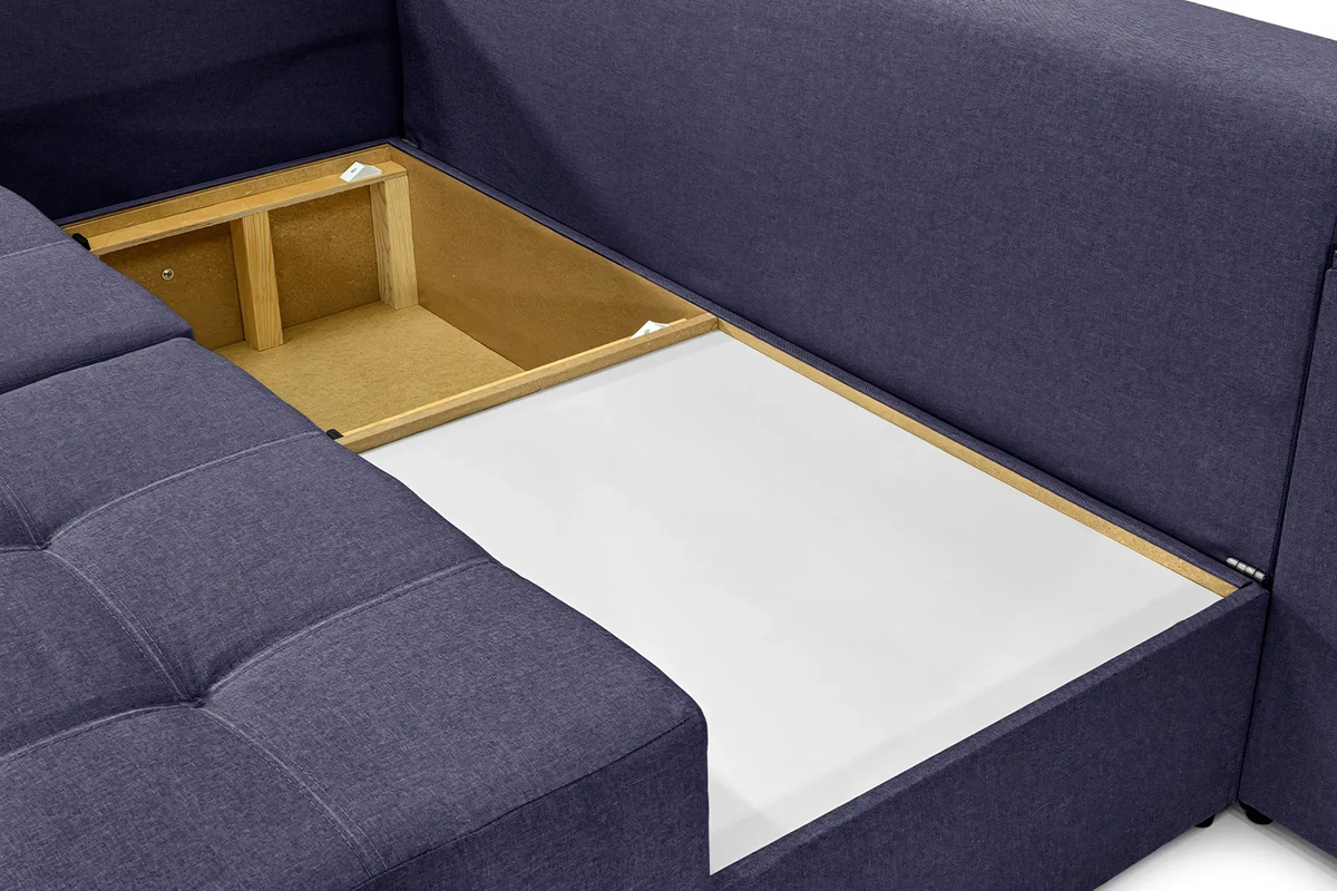 Диван угловой Домино 245х160 см. Фиолетовый (29557838) - фото 7 Диван угловой Домино 245х160 см. Фиолетовый (29557838) - фото 7