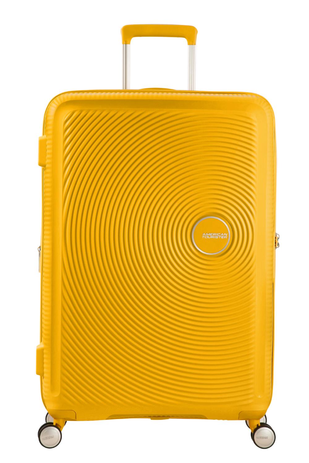 Валіза з розширенням American Tourister Soundbox 55x40x20/23 см Жовтий (32G-06001) - фото 2