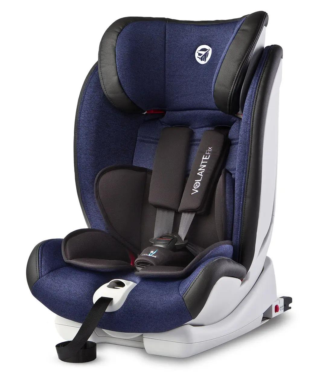 Автокресло детское Caretero Volante Fix Isofix Limited 9-36 кг 78х48х45 см Синий (127611) - фото 2