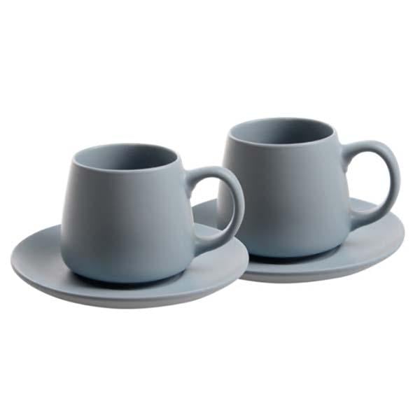 Набор чашек Limited Edition Coffee с блюдцами 2 шт. 200 мл (ЦБ-00033466)