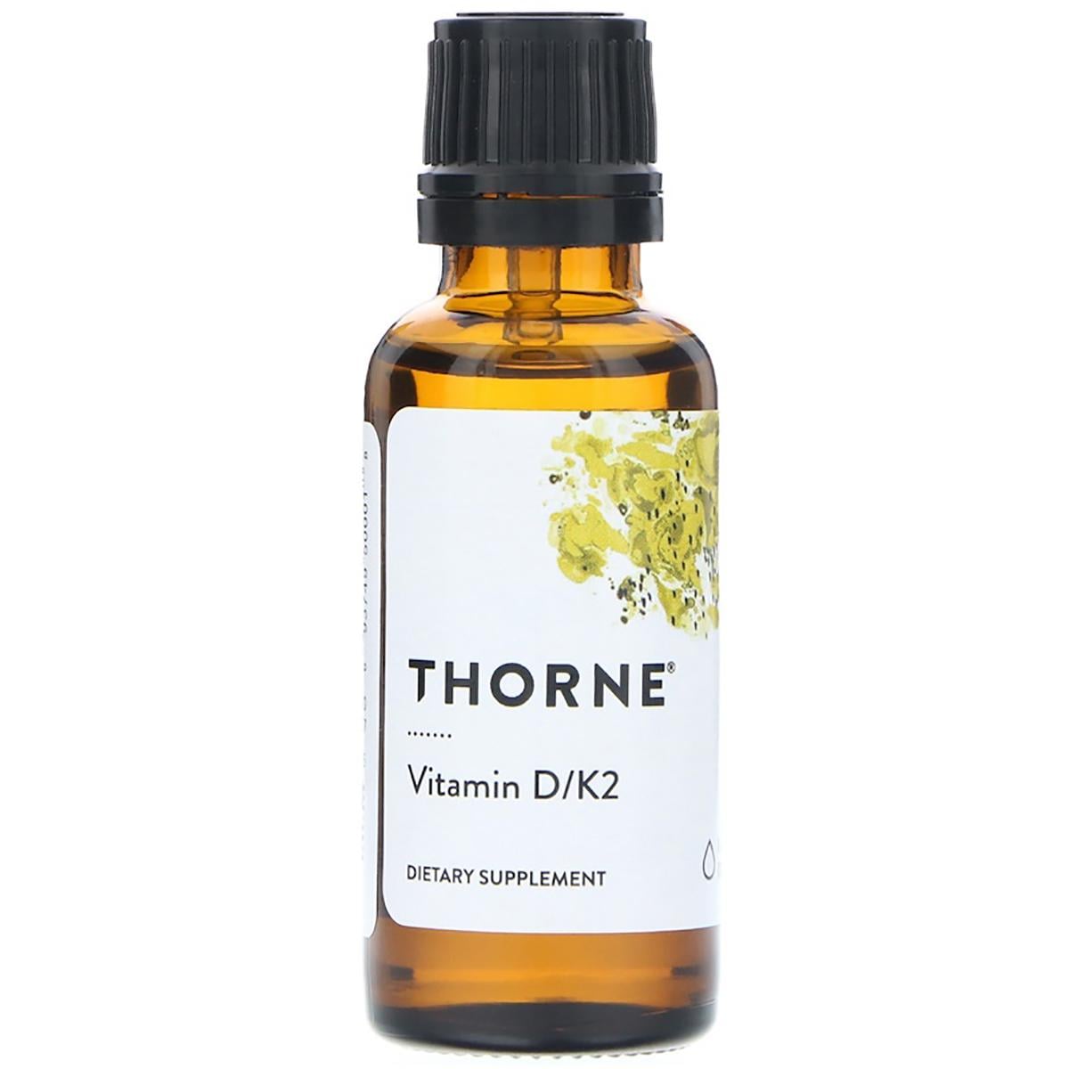 Витамин D3 и K2 Vitamin D/K2 Thorne Research 30 мл (THR50001)