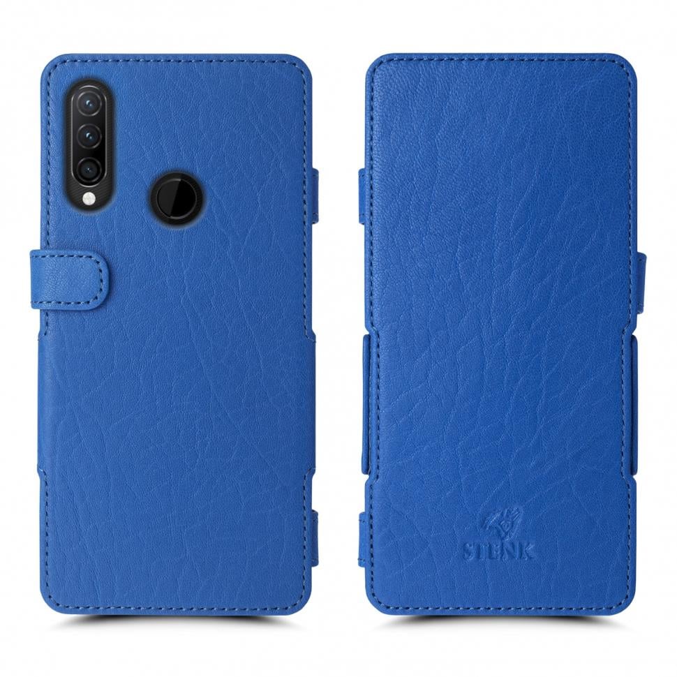 Чехол книжка Stenk Prime для Lenovo K10 Note Ярко синий (68191)