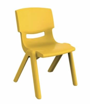 Стул детский Almant с пластиковым моноблоком Желтый (26005696)