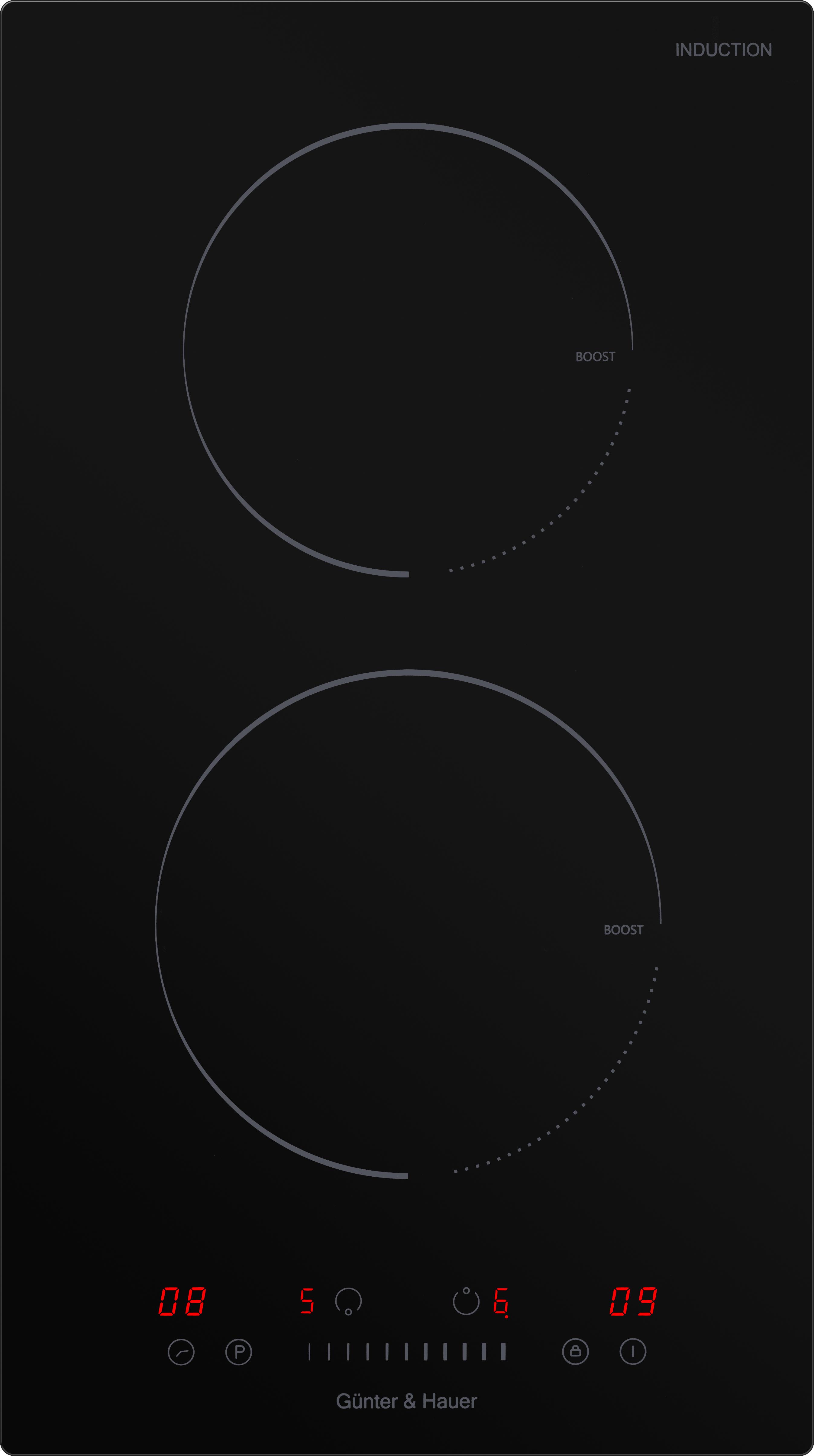 Комплект из варочной поверхности Gunter&Hauer GHD 322 GL и варочной поверхности Gunter&Hauer ID 30 индукционная - фото 8 Комплект из варочной поверхности Gunter&Hauer GHD 322 GL и варочной поверхности Gunter&Hauer ID 30 индукционная - фото 8