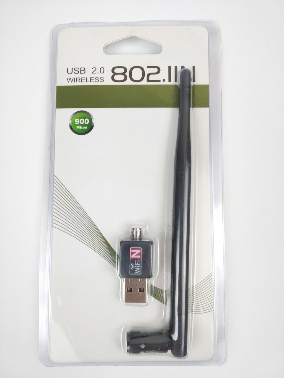 Адаптер швидкісний Wifi 900 Mb USB 2.0 - 802.1 IN (CK2) - фото 3