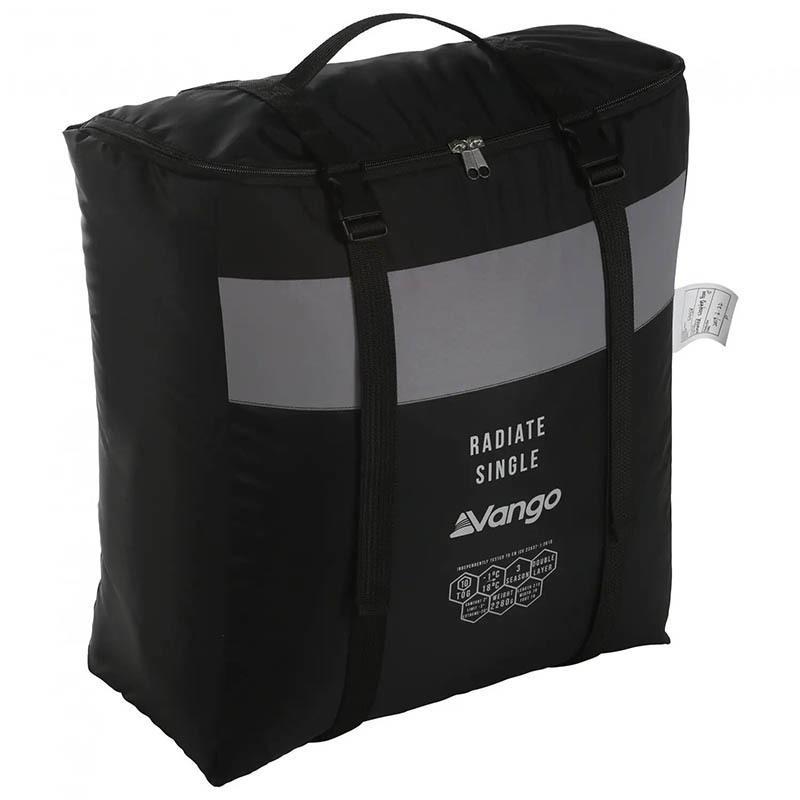 Спальный мешок с подогревом Vango Radiate Single/-3°C Left Black (929679) - фото 3 Спальный мешок с подогревом Vango Radiate Single/-3°C Left Black (929679) - фото 3