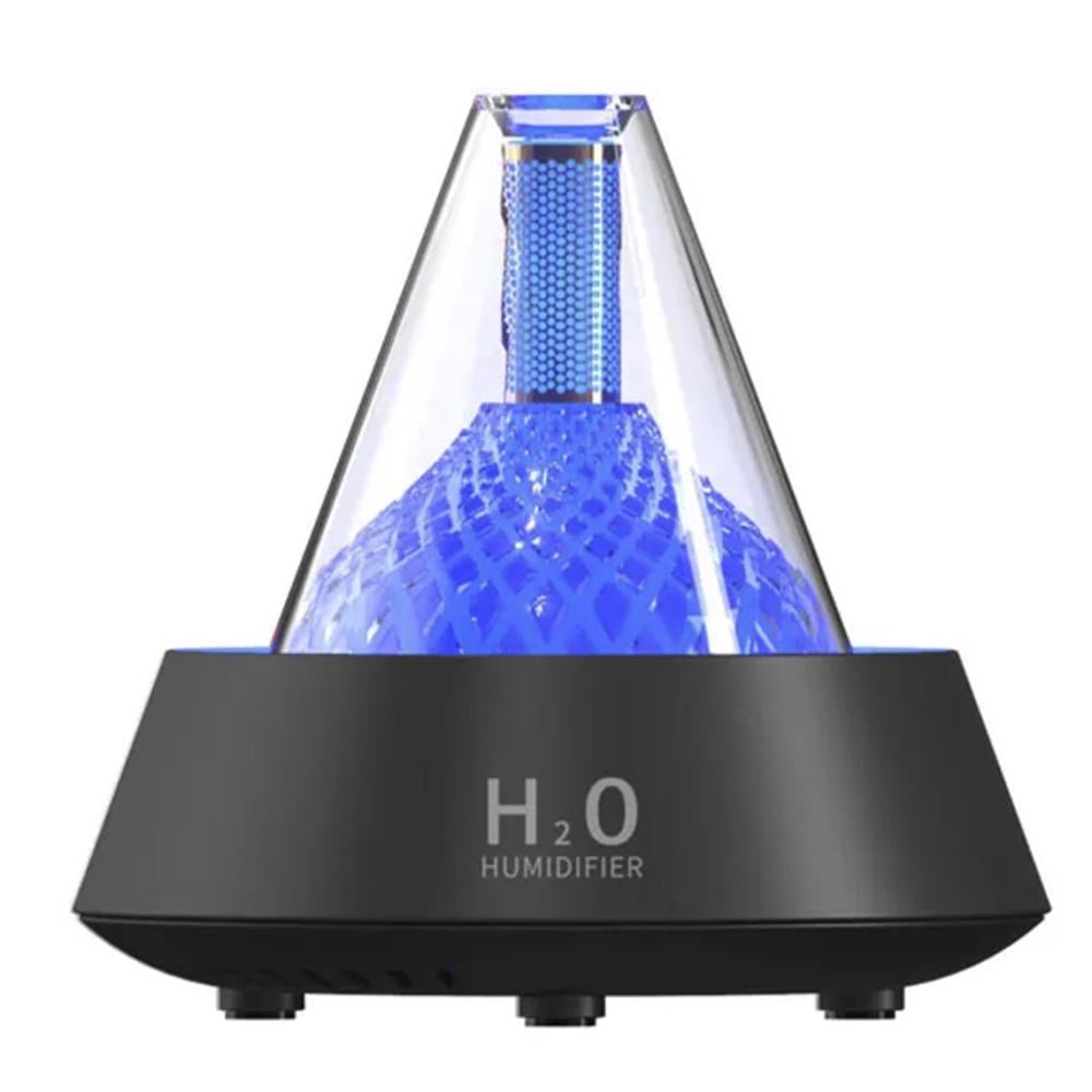Увлажнитель воздуха ультразвуковой Humidifier 183C с подсветкой и аромадиффузором 80 мл Черный (1015-744-00)