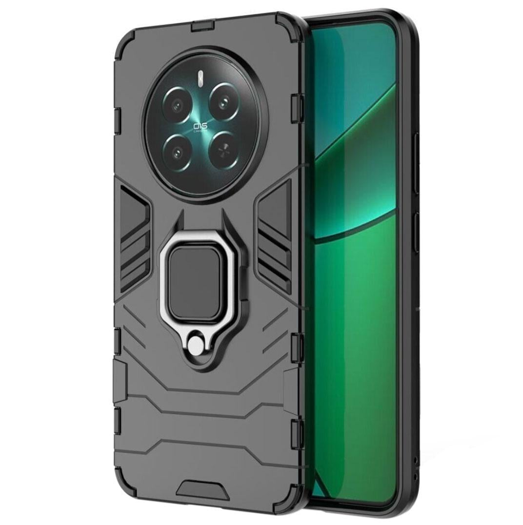 Чехол бампер Primolux Ring Armor для Realme 12 4G - Black