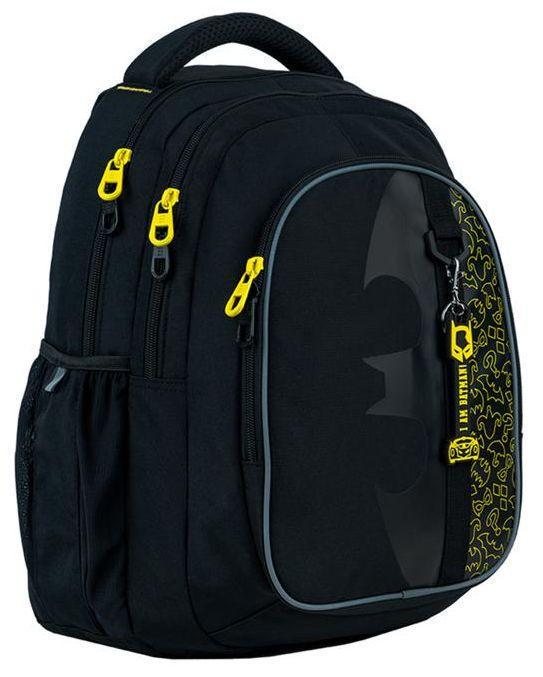 Школьный рюкзак для мальчика Kite Education Teens DC24-8001L Batman для старших классов