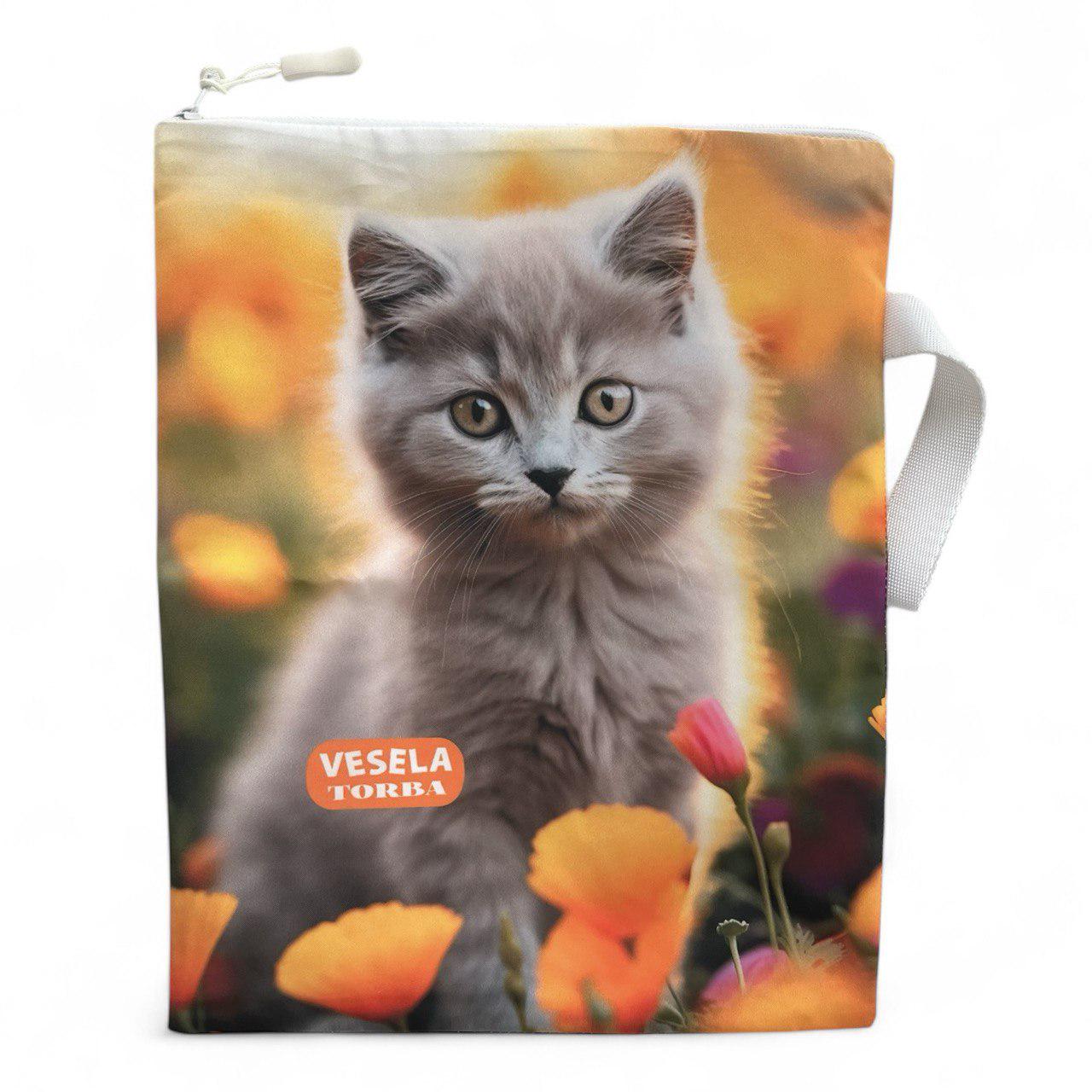 Сумка водонепроницаемая Vesela Torba Котик для купальника (22384665)
