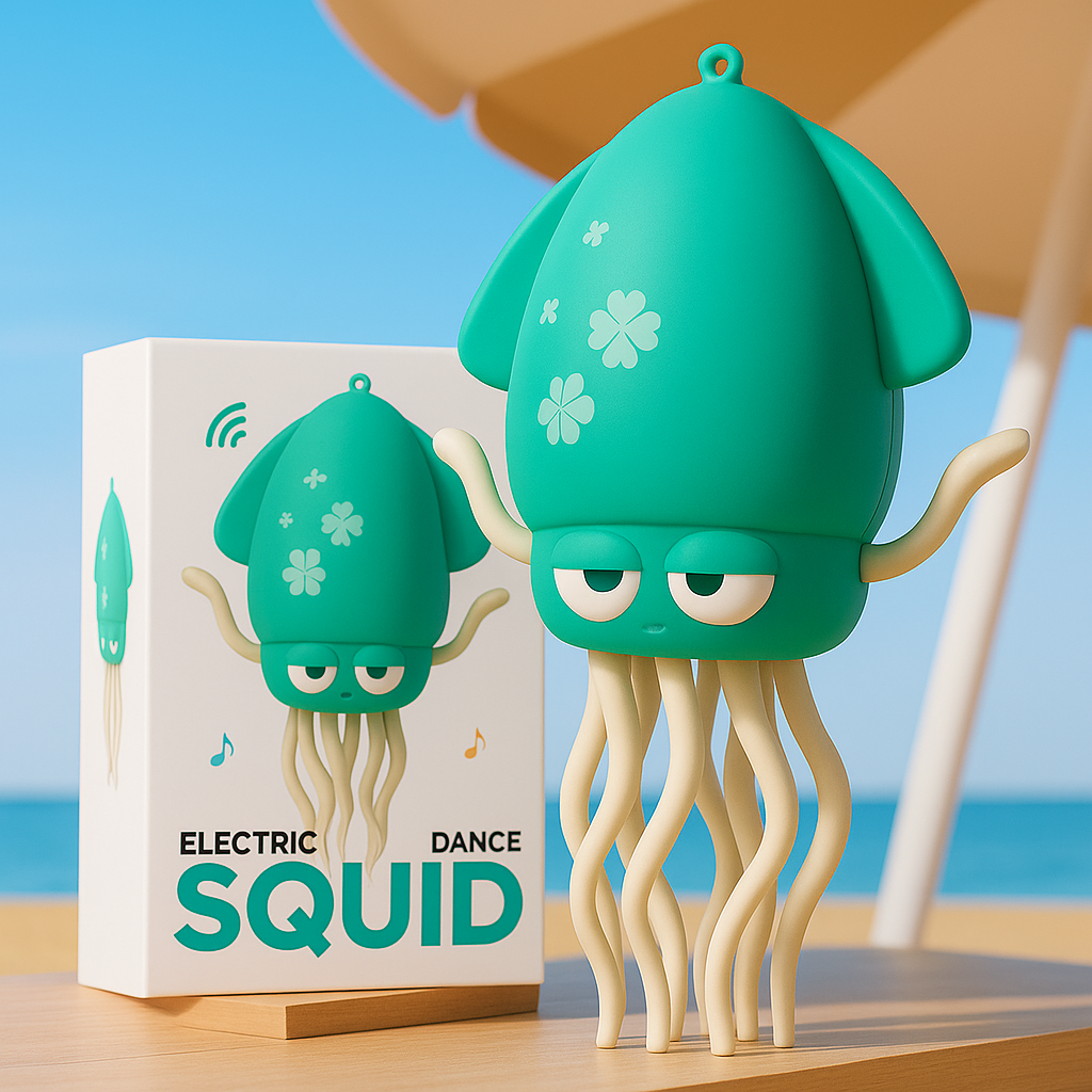 Интерактивная игрушка танцующий осьминог с музыкой и подсветкой Зеленый (2723140762) - фото 1 Интерактивная игрушка танцующий осьминог с музыкой и подсветкой Зеленый (2723140762) - фото 1