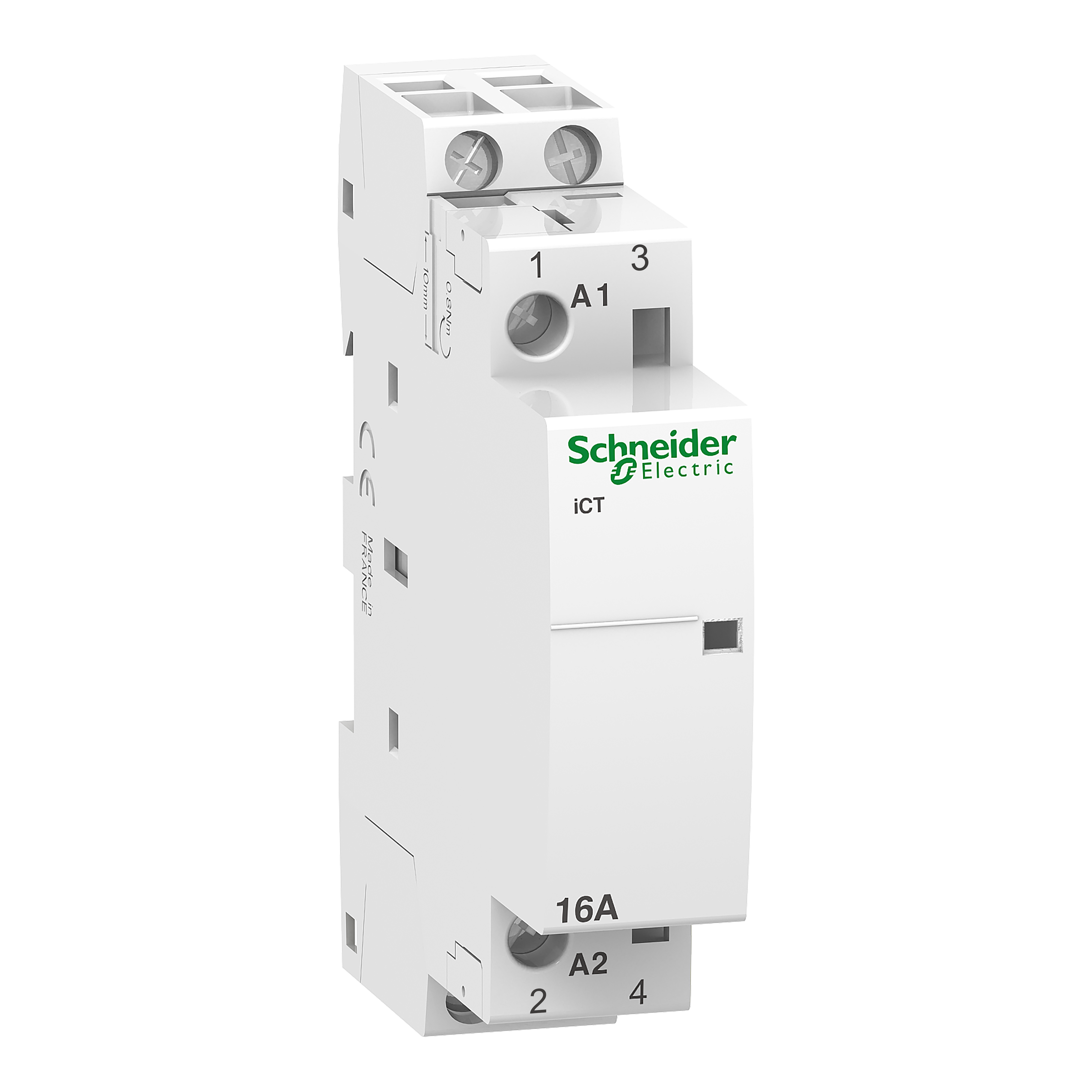 Контактор модульный Schneider Electric Acti9 iCT 2P 16A 2NO 12V (A9C22012)
