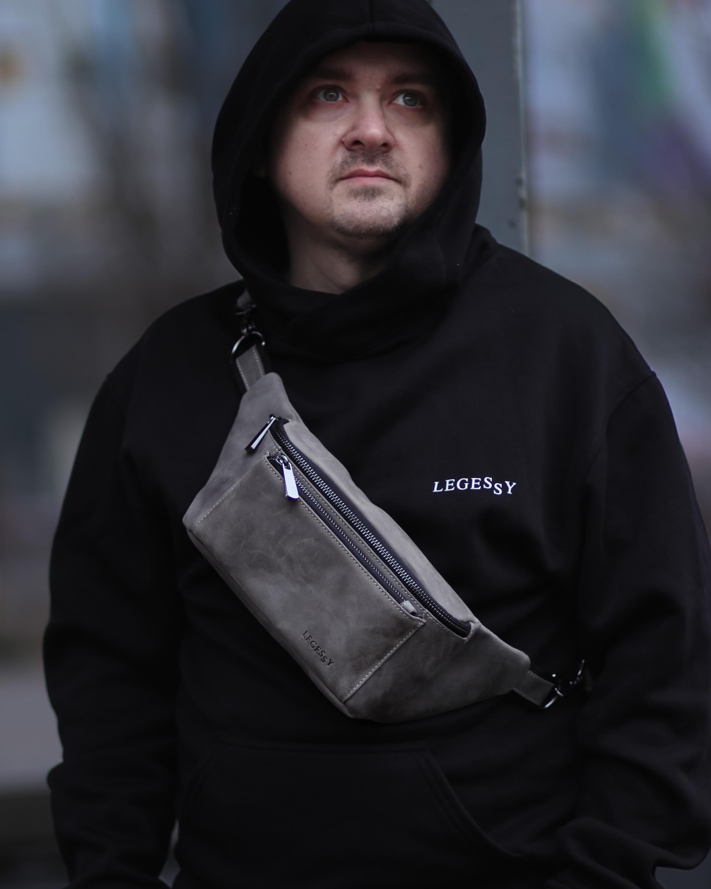 Бананка мужская Legessy 233 Серый (CH 233 GREY) - фото 3 Бананка мужская Legessy 233 Серый (CH 233 GREY) - фото 3