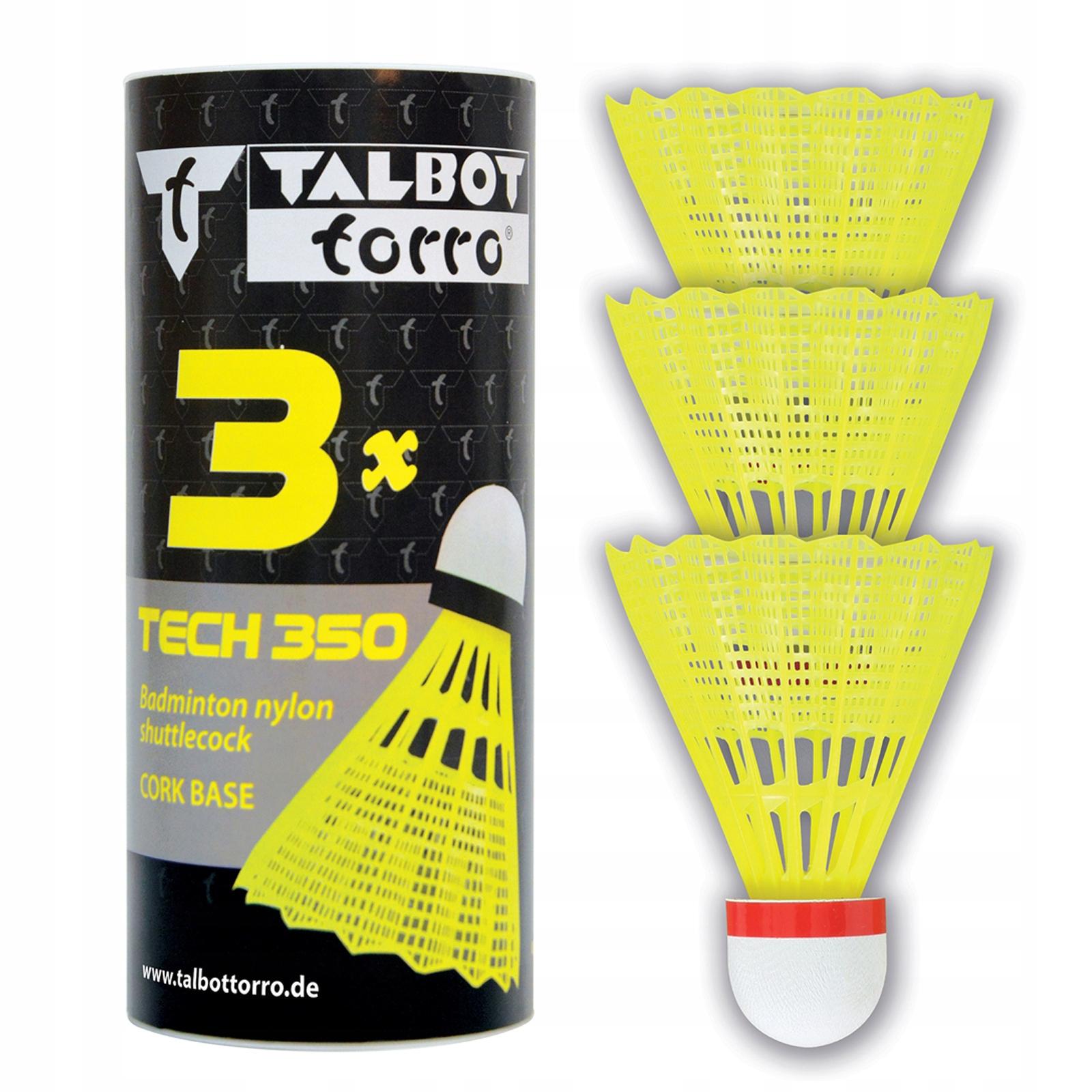Волани Talbot Tech 350 Shuttle FAST 3 шт. Yellow (479111)